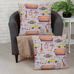 2pcs  Modern style Friends TV show pillowcase