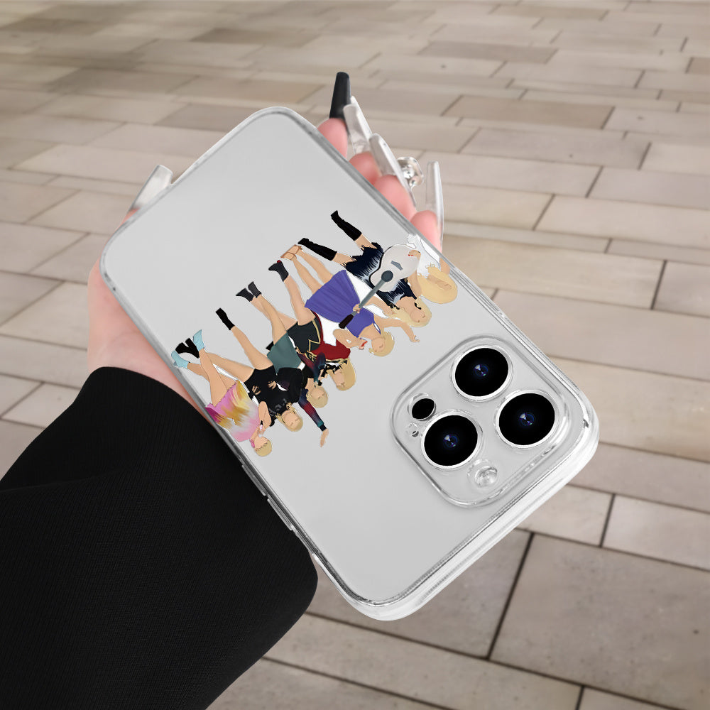 tylor swift Themed Transparent Phone case