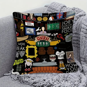 1pc Central Perk Friends TV Show Themed Pillowcase