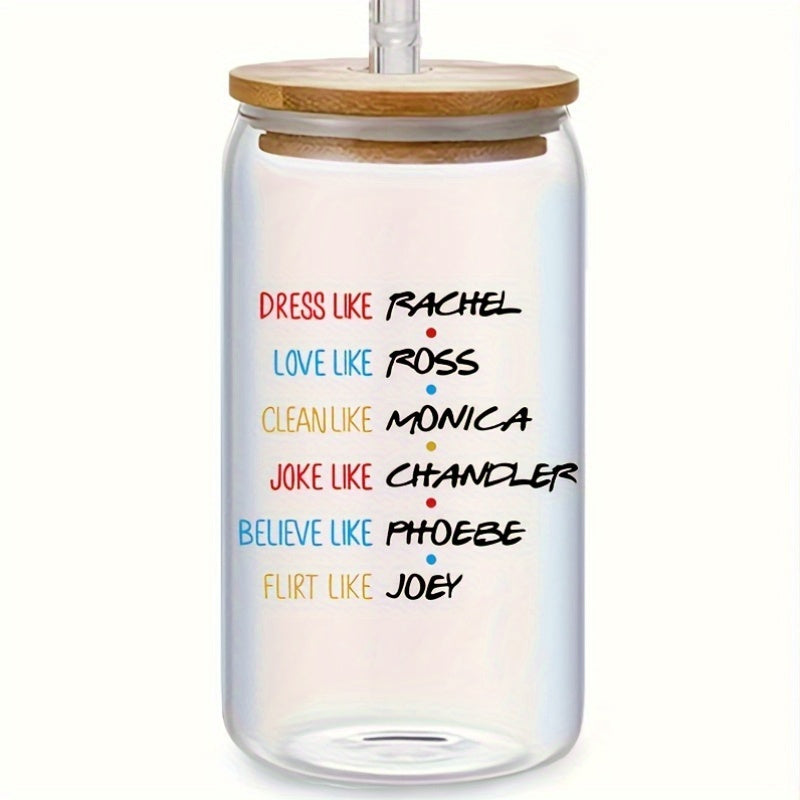 1pc Unique Friends TV Show Inspired Coffee Glass Cup