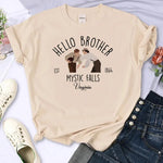 Women's TVD Graphic Printed Cotton T-shirt