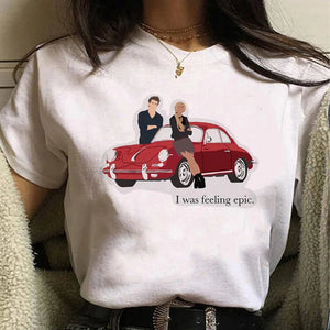 Women's TVD Graphic Summer White T-shirt