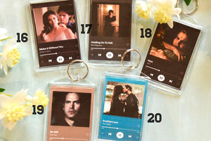 The Vampire Diaries Spotify keyrings | TVD | Salvatore | Delena keyring