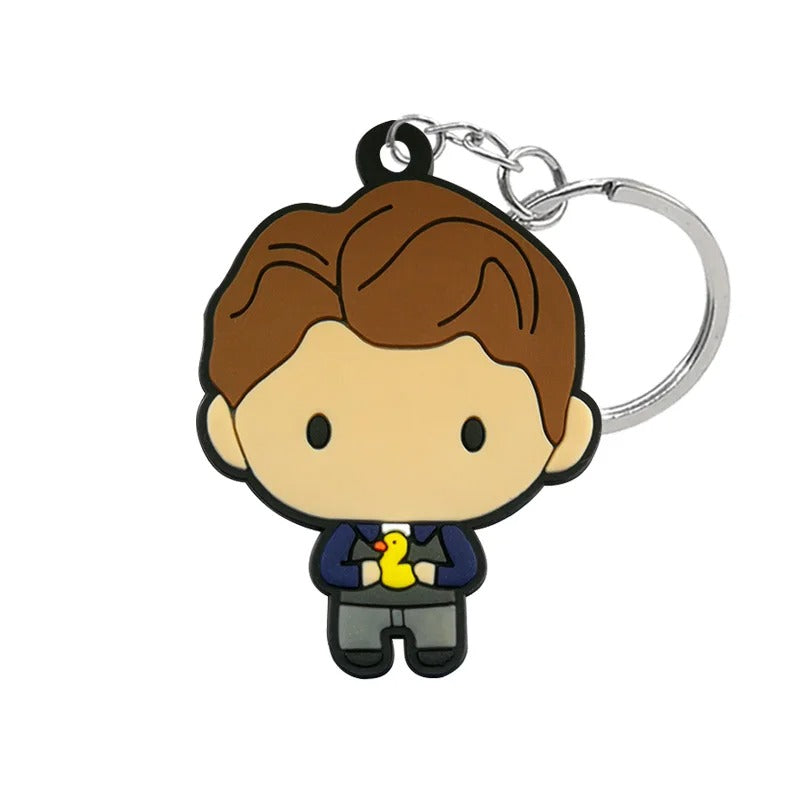 1PCS New Keychain Classic Old Friends Key Chain