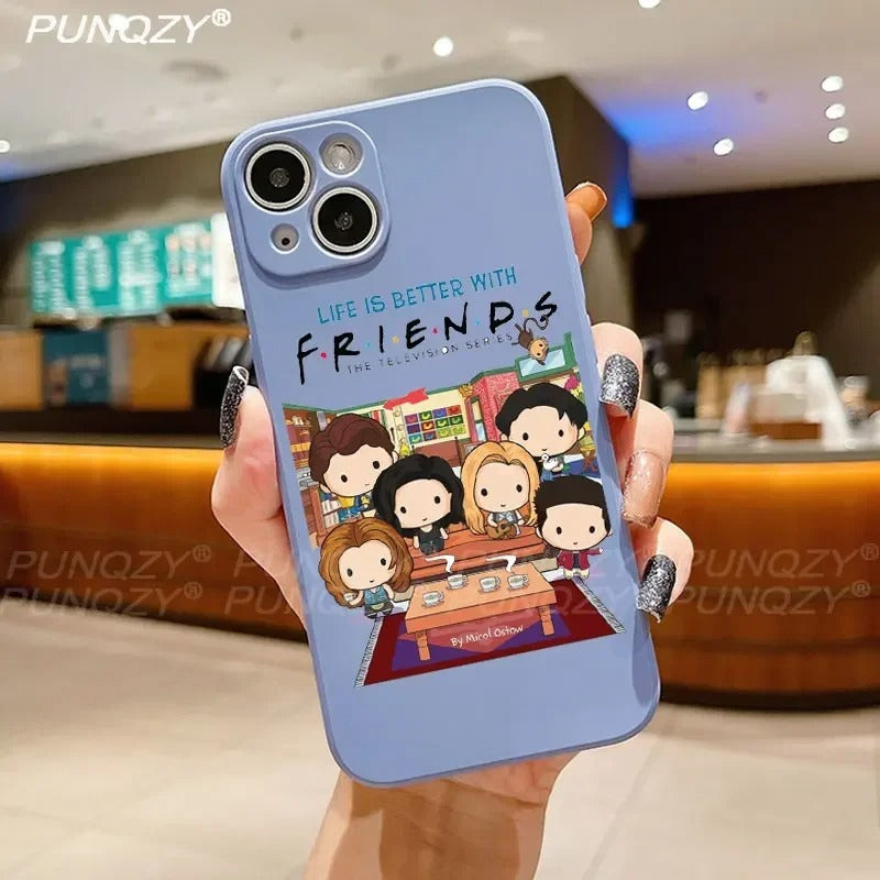 Friends Cartoon Funny Clip Phone Case