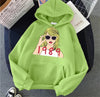 Taylor The Eras Tour Print Oversized Pullover Hoodie