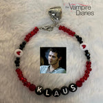 Damon, Stefan Salvatore, Klaus, Elijah inspired beaded bracelets