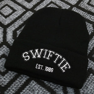 1989 Embroidery Beanie Knitted Hat