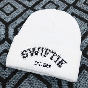 1989 Embroidery Beanie Knitted Hat