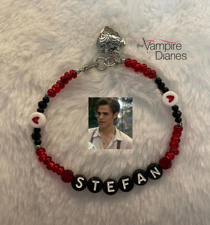 Damon, Stefan Salvatore, Klaus, Elijah inspired beaded bracelets