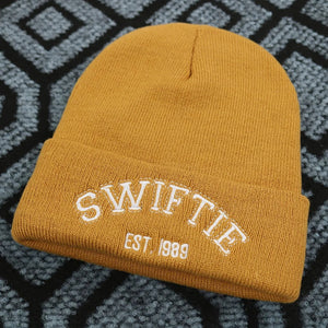 1989 Embroidery Beanie Knitted Hat