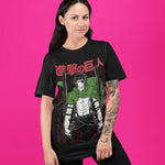 Hange Zoe Attack on Titan Anime Tee Shirt