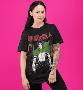 Hange Zoe Attack on Titan Anime Tee Shirt