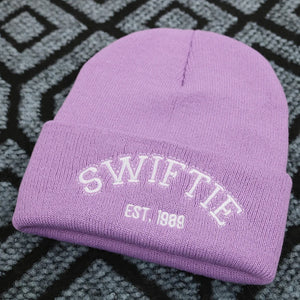 1989 Embroidery Beanie Knitted Hat
