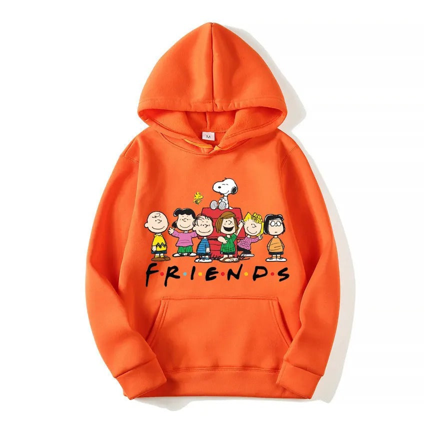 Snoopy Friends Cartoon Anime Women Pullover