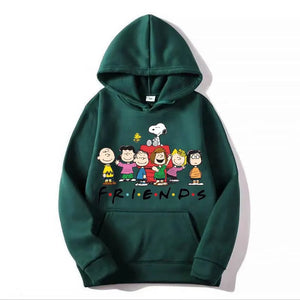 Snoopy Friends Cartoon Anime Women Pullover