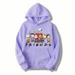 Snoopy Friends Cartoon Anime Women Pullover