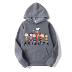 Snoopy Friends Cartoon Anime Women Pullover