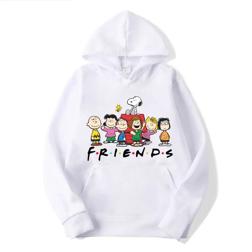 Snoopy Friends Cartoon Anime Women Pullover