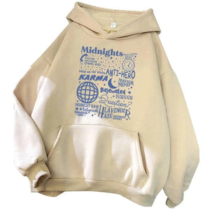 2024 new Taylor Swift Midnight Unisex Hoodie