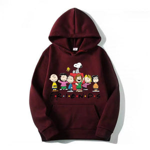 Snoopy Friends Cartoon Anime Women Pullover